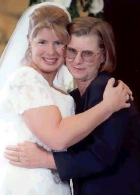 Donna with her mom